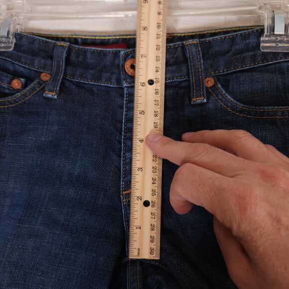 AG Adriano Goldschmied the Club Flare Blue Jeans Womens Size 27R Denim Pants - Picture 7 of 15